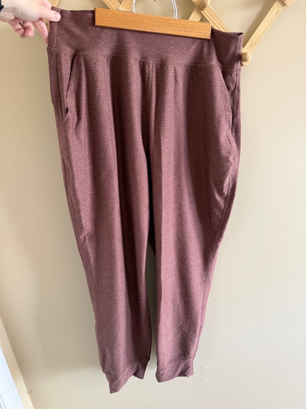 Old Navy Maroon Track Jogger Pants